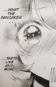 kaiju girl with heart in her eyes