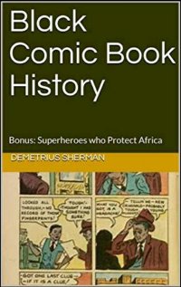 black comic book history book cover