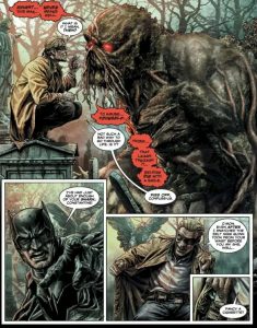 constanting and batman in batman damned