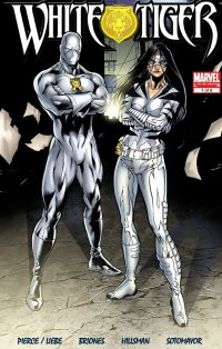 white tiger marvel comics cover