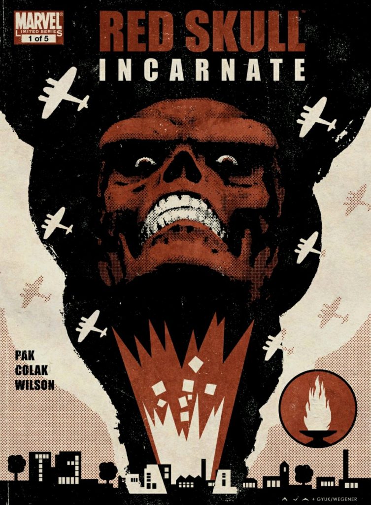 red skull incarnate marvel comics cover