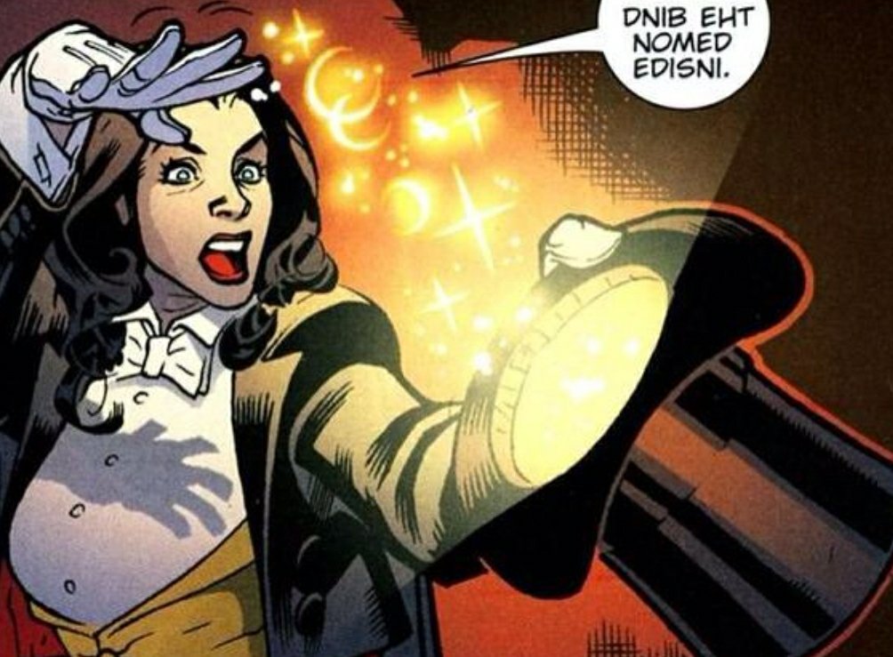 zatanna speaking backwards