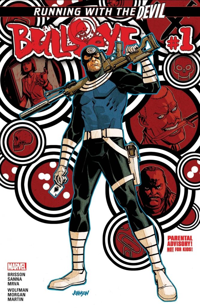 bullseye standalone marvel comcs cover