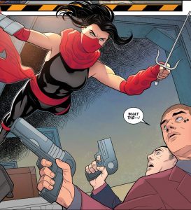 elektra on the attack