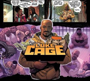 luke cage looking cute carrying groceries 