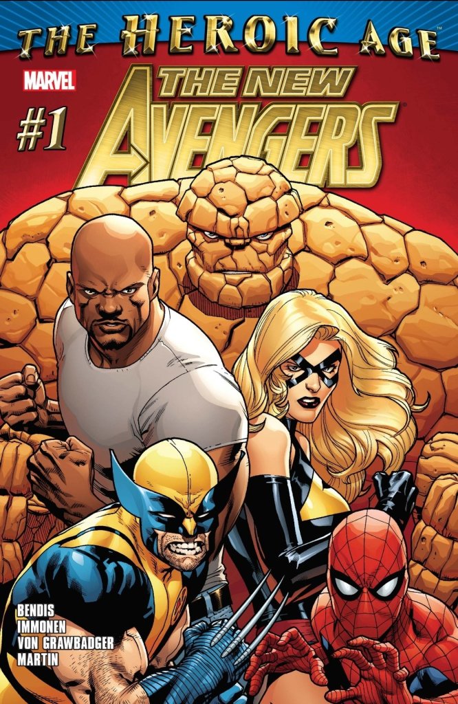 the new avengers heroic age marvel comics