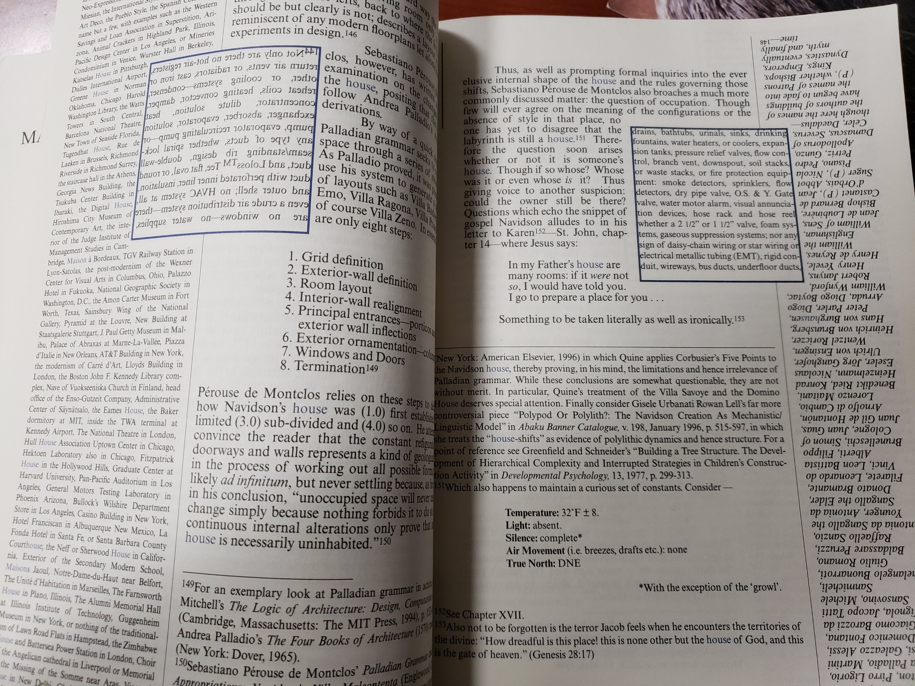 format example in house of leaves