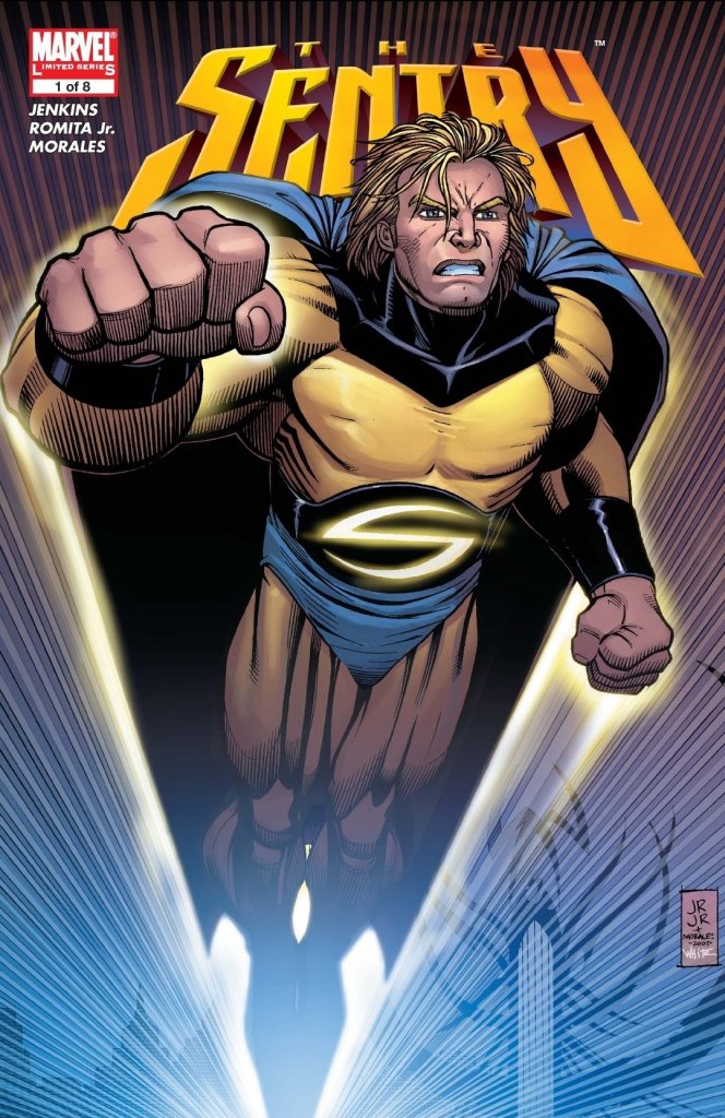 the sentry reborn comic book cover