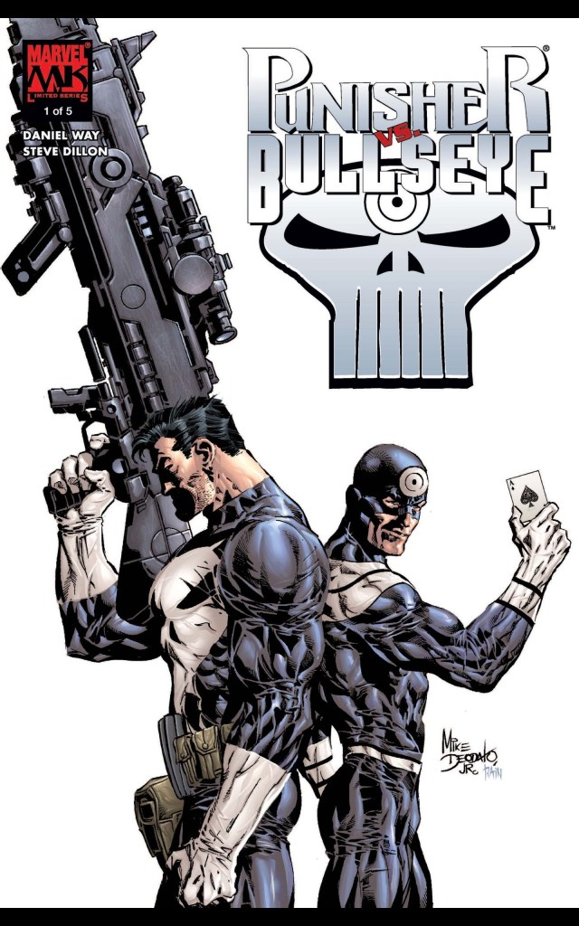 punisher vs bullseye cover