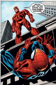 daredevil and spiderman