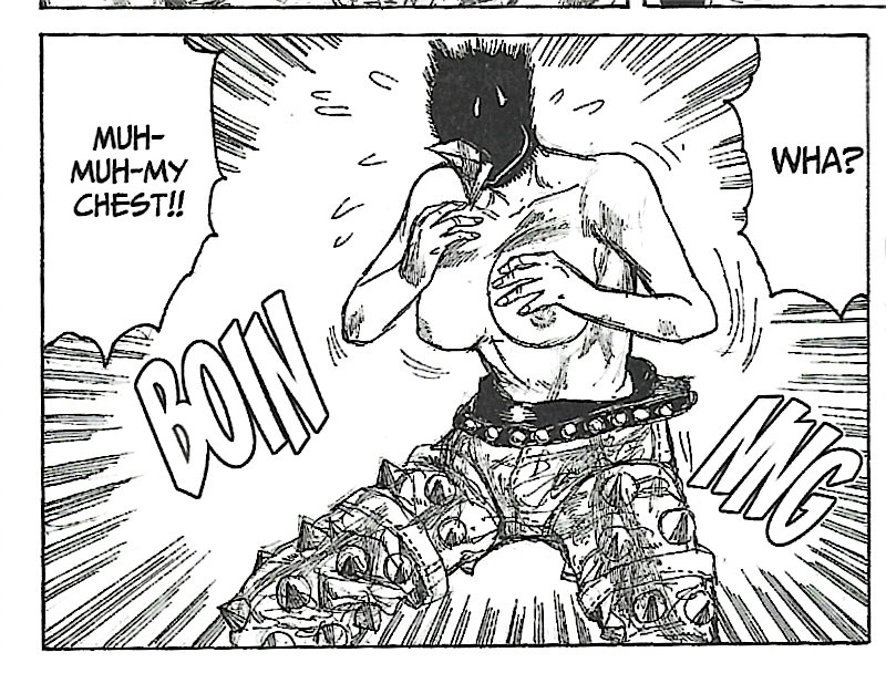 chota transforms into nikaido boobs first