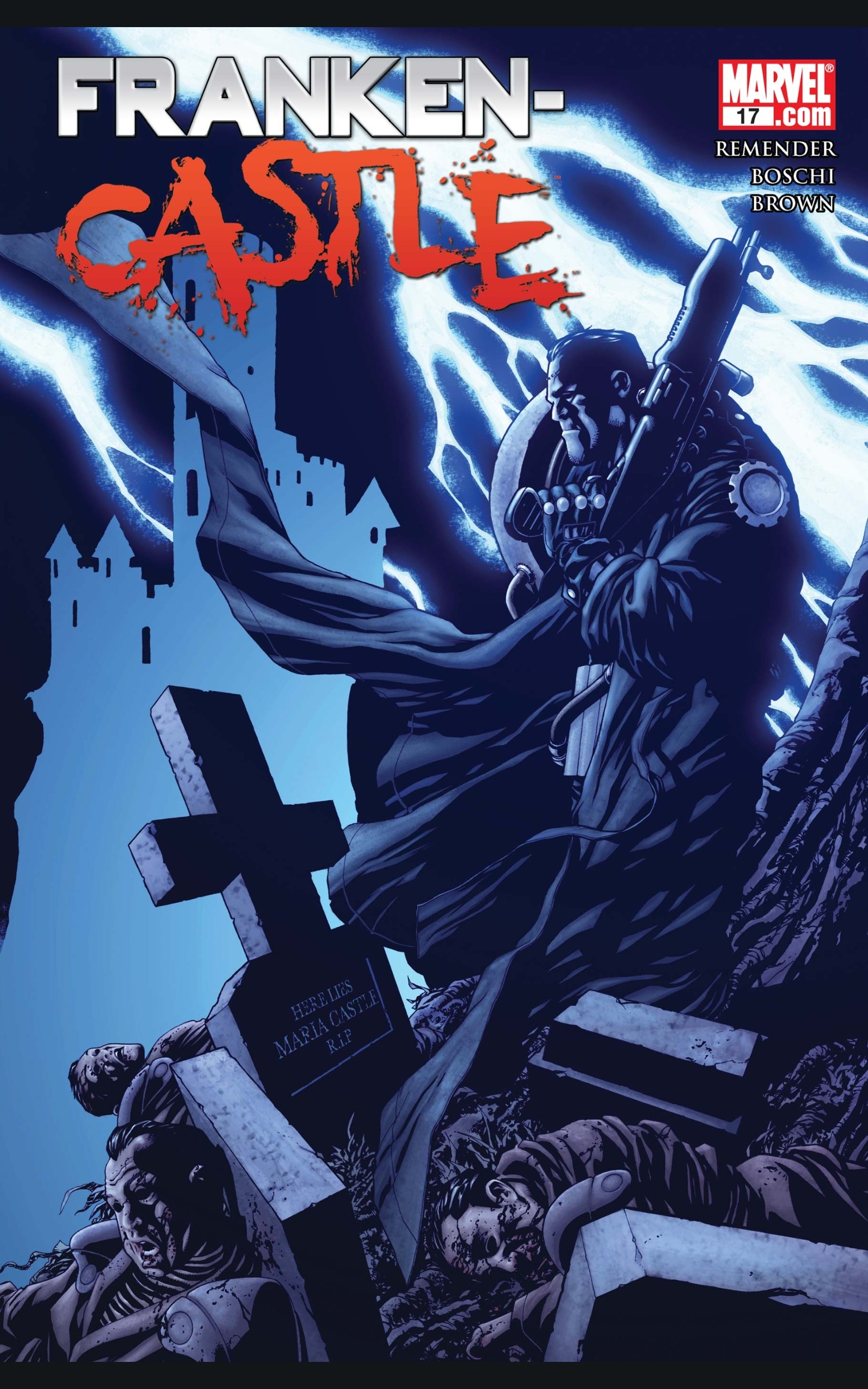 アメコミ・英語　PUNISHER: FRANKEN-CASTLE Amazon.com: Franken-Castle (2010) #18 (Punisher (2009-2010)) eBook