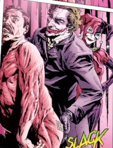 the joker skins a man alive