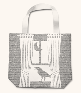 Litographs Edgar Allen Poe Bag