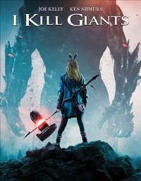 I kill giants book cover, movie version