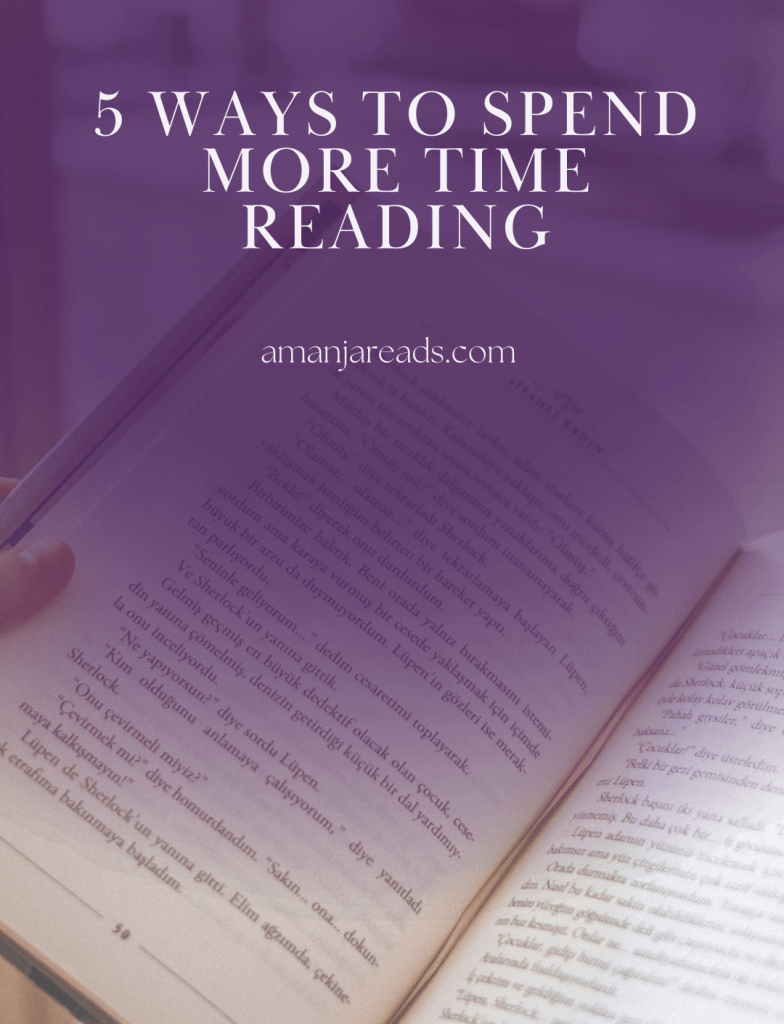5 ways to spend more time reading