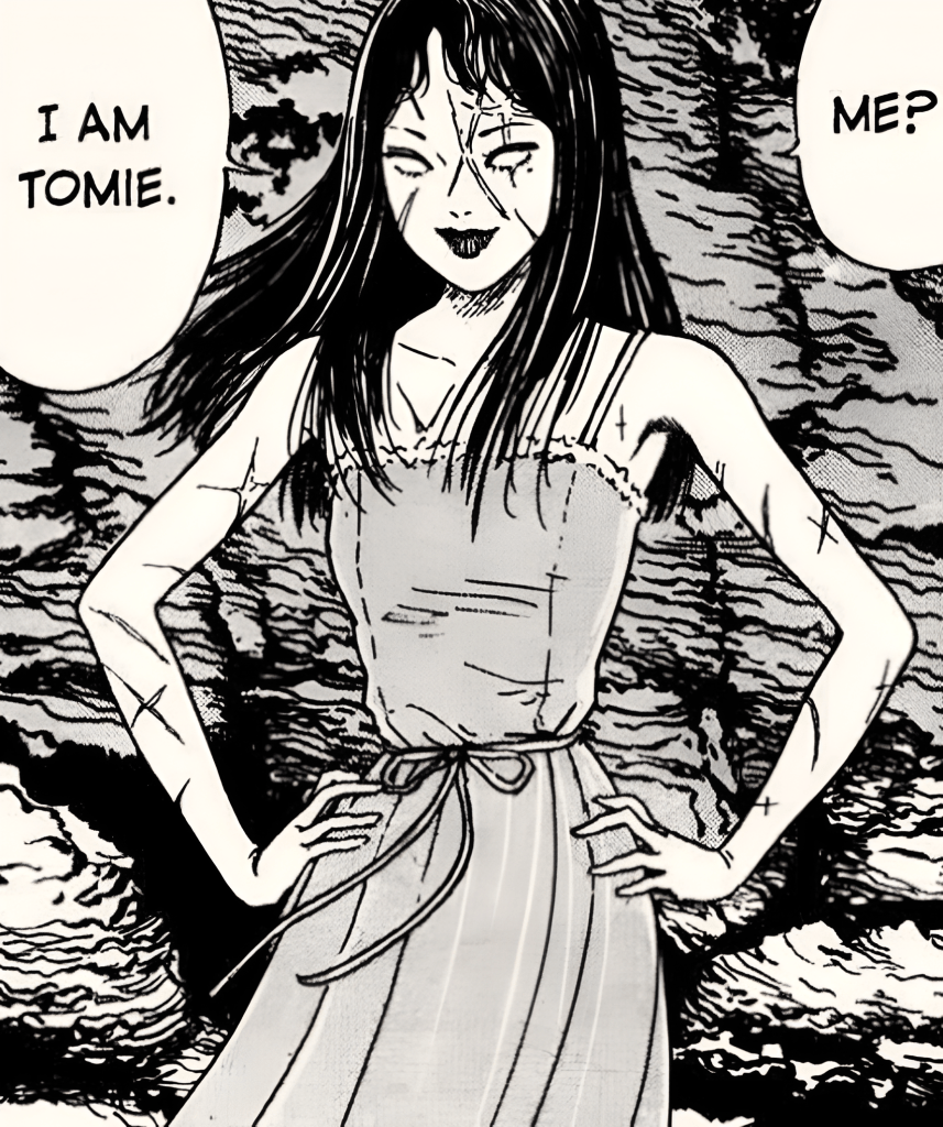 Tomie introduces herself